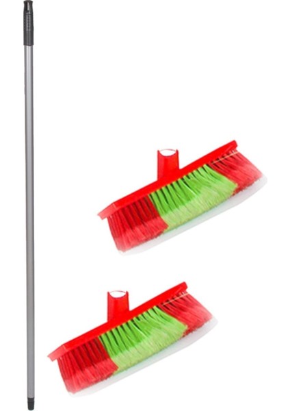 Yer Fırçası Seti, Saplı Temizlik Fırçası, Dayanıklı ve Kullanışlı Fırça Seti