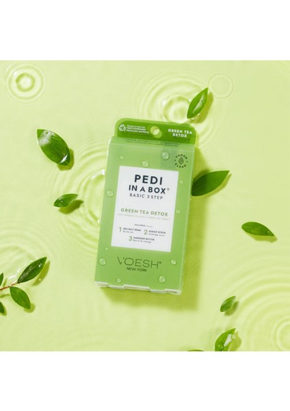 Pedi In A Box® Yeşil Çay Basic 3 Adımlı Pedikür Seti modelleri