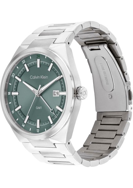 CK25200492 Metalik Gri Çelik Erkek Kol Saati fiyatları