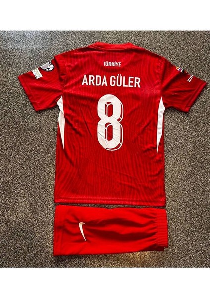 Türkiye Milli Takım /.arda.güler Kırmızı Iç Saha Çocuk Forması 4'lü Set