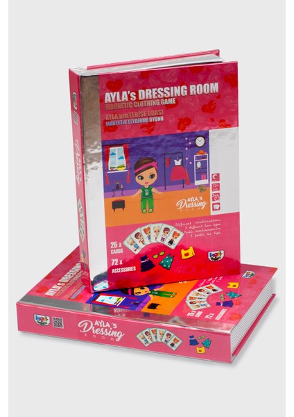 Ayla's Dressing Room - Mıknatıslı Giydirme Kitabı (72 Parça) modelleri