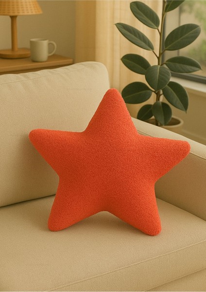 Dekoratif Yıldız Kırlent Yastık Minder - Ithal Toscano