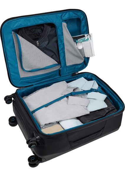 Subterra Spinner 25'' Siyah Unisex Valiz 63 Lt