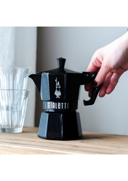 Express Exclusive Siyah Metal 3 Cup Moka Pot fiyatları