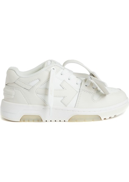 Out Of Office Beyaz Erkek Çocuk Deri Sneaker
