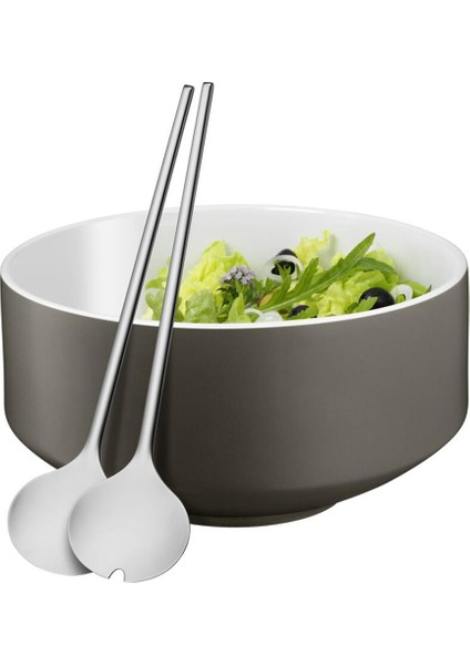 Moto Siyah Salata Seti