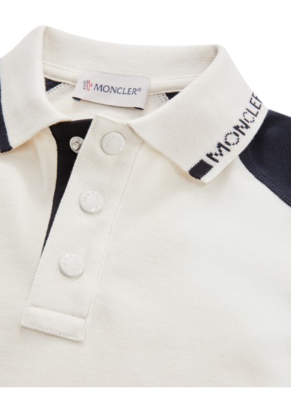 Kırık Beyaz Polo Yaka Erkek Çocuk T-Shirt modelleri