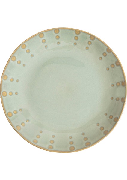 Inverno Yeşil Stoneware Servis Tabağı