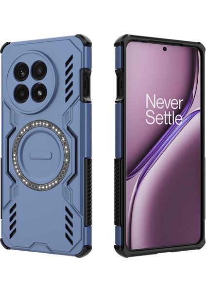 Oneplus 13R 5g Manyetik Zırh Içi Boş Isı Dağıtıcı Pc + Tpu Telefon Kılıfı (Yurt Dışından)