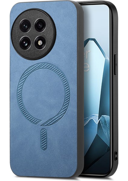 Oneplus 13R 5g Deri Cilt Dokunuşlu Telefon Kılıfı (Yurt Dışından)