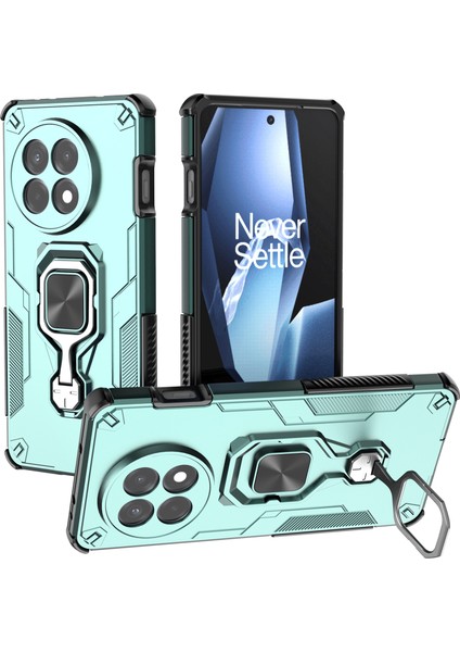 Oneplus 13R 5g Döndürülebilir Halka Ayaklı Pc + Tpu Darbeye Dayanıklı Telefon Kılıfı (Yurt Dışından)