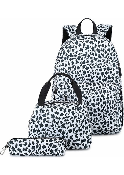 Omuz Çantası Üç Set Kız Ortaokul ve Lise Öğrencileri Okul Çantası (Yurt Dışından)