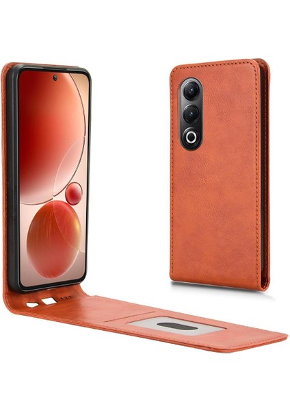 S25 Lüks Dikey Yukarı ve Aşağı Döndürülebilir Kart Yuvası Deri Telefon Kılıfı Koruma Kabuğu (Yurt Dışından)