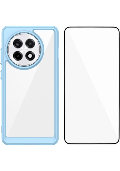 Oneplus 13R 5g Telefon Kılıfı Tpu Akrilik Kapaklı Temperli Cam (Yurt Dışından)