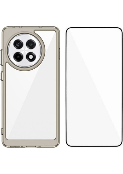 Oneplus 13R 5g Telefon Kılıfı Tpu Akrilik Kapaklı Temperli Cam (Yurt Dışından)