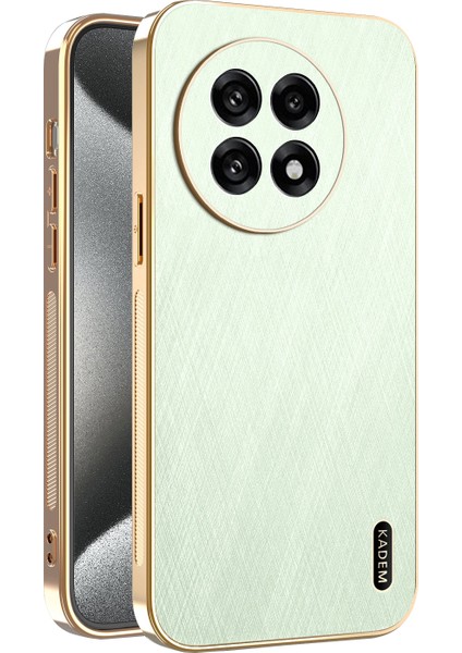 Oneplus 13R 5g Galvanik Ipek Doku Pu + Tpu Arka Kapak (Yurt Dışından)