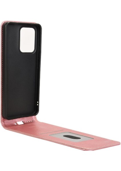 Reno 13F Lüks Dikey Yukarı ve Aşağı Döndürülebilir Kart Yuvası Deri Telefon Kılıfı Koruma Kabuğu (Yurt Dışından) fırsatları
