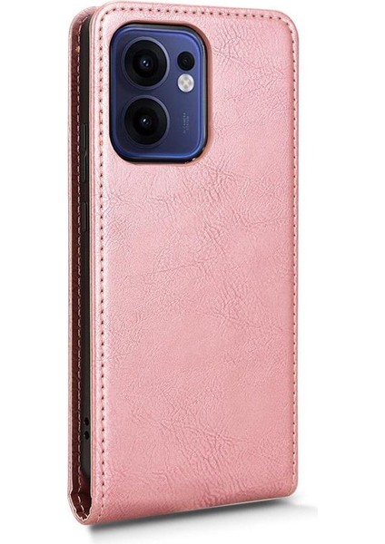 Reno 13F Lüks Dikey Yukarı ve Aşağı Döndürülebilir Kart Yuvası Deri Telefon Kılıfı Koruma Kabuğu (Yurt Dışından) indirimleri