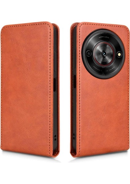 Blade A75 Lüks Dikey Yukarı ve Aşağı Döndürülebilir Kart Yuvası Deri Telefon Kılıfı Koruma Kabuğu (Yurt Dışından) modelleri