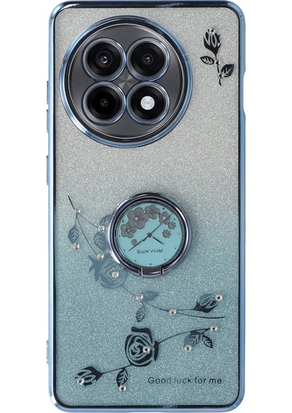 Oneplus 13R 5g Yüzük Kickstand Tpu Telefon Kılıfı Degrade Parıltı (Yurt Dışından)