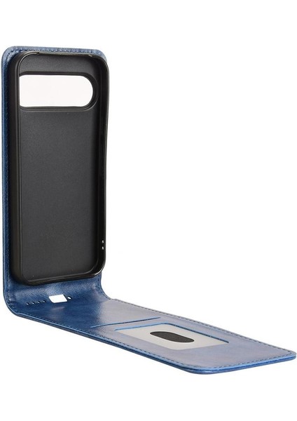 Pixel 9 Lüks Dikey Yukarı ve Aşağı Döndürülebilir Kart Yuvası Deri Telefon Kılıfı Koruma Kabuğu (Yurt Dışından) fırsatları