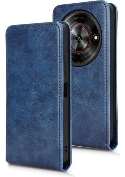 Blade A75 Lüks Dikey Yukarı ve Aşağı Döndürülebilir Kart Yuvası Deri Telefon Kılıfı Koruma Kabuğu (Yurt Dışından) indirimleri