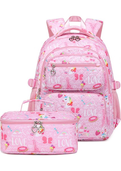 Iki Set Ilkokul Öğrencisi Okul Çantası Omuz Çantası Büyük Kapasite (Yurt Dışından)