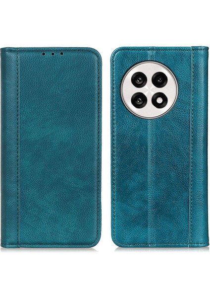 Oneplus 13R 5g Bölünmüş Deri Litchi Doku Cüzdan Telefon Kılıfı (Yurt Dışından)