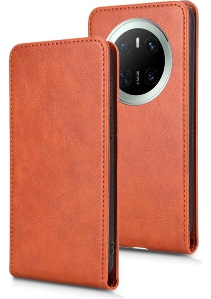 Mate 70 Lüks Dikey Yukarı ve Aşağı Döndürülebilir Kart Yuvası Deri Telefon Kılıfı Koruma Kabuğu (Yurt Dışından) indirimleri