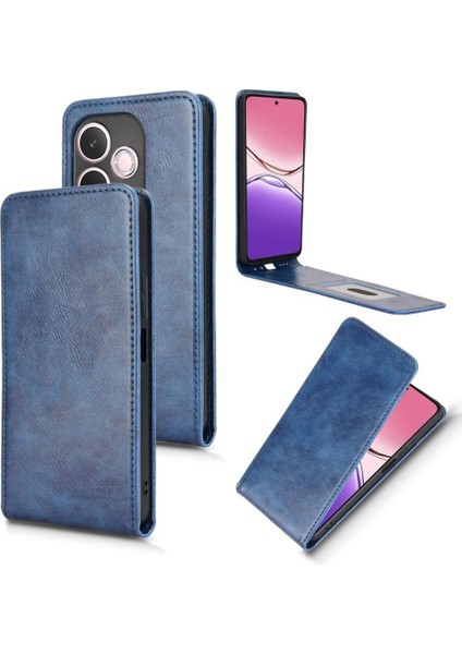 A5 Pro Lüks Dikey Yukarı ve Aşağı Döndürülebilir Kart Yuvası Deri Telefon Kılıfı Koruma Kabuğu (Yurt Dışından)