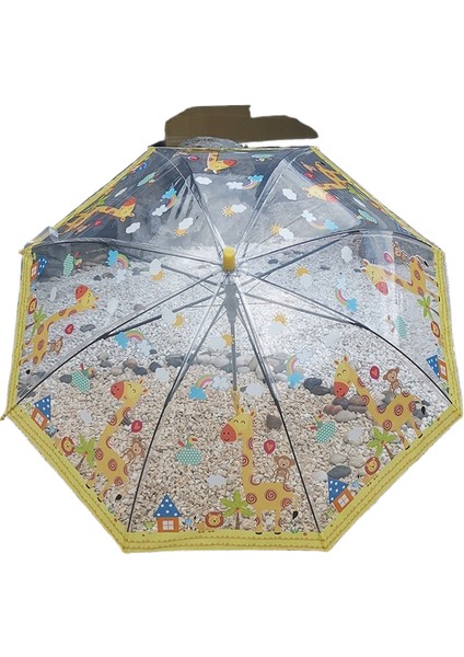 Şeffaf Çocuk Şemsiyesi (Yurt Dışından)
