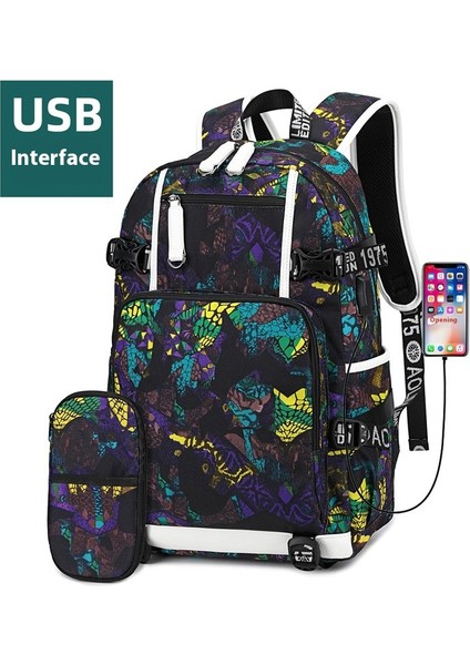 Omuz Çantası Moda Eğlence Ortaokul ve Lise Öğrencileri Okul Çantası (Yurt Dışından)