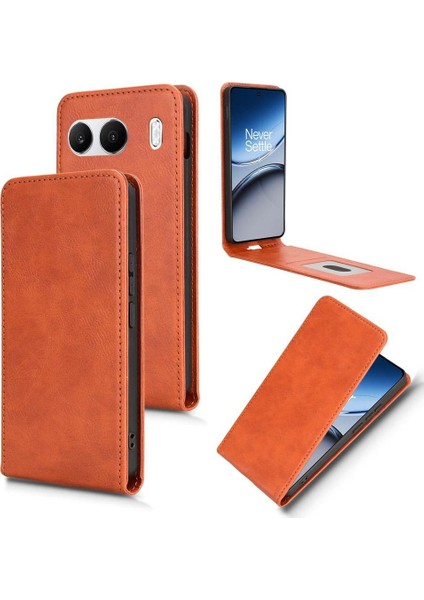 Nord 4 Lüks Dikey Yukarı ve Aşağı Döndürülebilir Kart Yuvası Deri Telefon Kılıfı Koruma Kabuğu (Yurt Dışından)