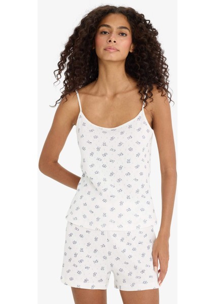 Regular Fit Askılı 2li Takım -Fall In LOVE F6137AX25SM