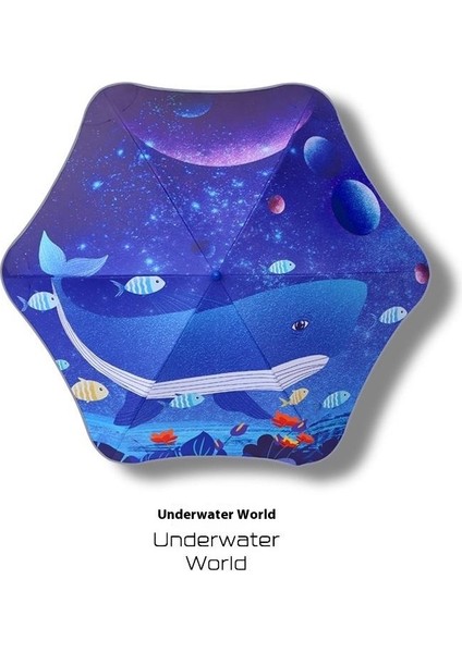 Karikatür Yuvarlatılmış Köşeler Sarılmış Yansıtıcı Şerit Çocuk Şemsiyesi Öğrenciler Kavisli Sap Manuel Vinil Şemsiye (Yurt Dışından)