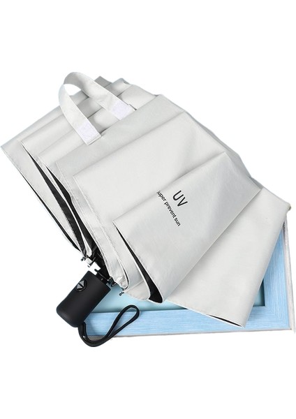 Tam Otomatik Öğrenci Şemsiyesi Çocuk Güneş Kremi Uv Vinil Şemsiye (Yurt Dışından)