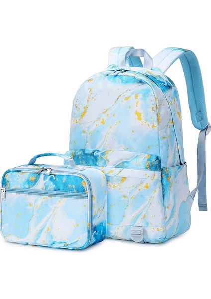 Omuz Çantası Iki Set Kız Ortaokul ve Lise Öğrencileri Okul Çantası Açık Su Geçirmez Çanta Çantası (Yurt Dışından)
