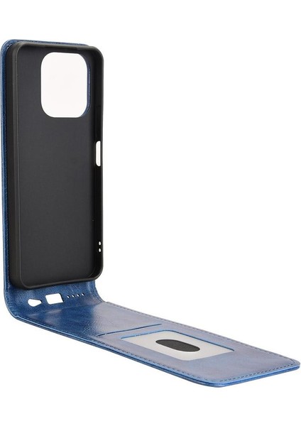X6B Lüks Dikey Yukarı ve Aşağı Döndürülebilir Kart Yuvası Deri Telefon Kılıfı Koruma Kabuğu (Yurt Dışından) modelleri