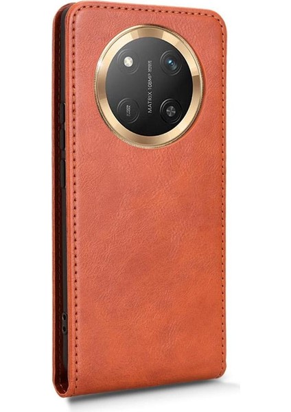 Magic 7 Lite Lüks Dikey Yukarı ve Aşağı Döndürülebilir Kart Yuvası Deri Telefon Kılıfı Koruma Kabuğu (Yurt Dışından) fiyatları