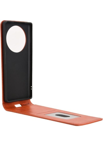 Magic 7 Lite Lüks Dikey Yukarı ve Aşağı Döndürülebilir Kart Yuvası Deri Telefon Kılıfı Koruma Kabuğu (Yurt Dışından) fırsatları