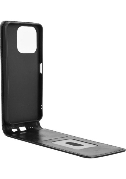 X6B Lüks Dikey Yukarı ve Aşağı Döndürülebilir Kart Yuvası Deri Telefon Kılıfı Koruma Kabuğu (Yurt Dışından) fırsatları
