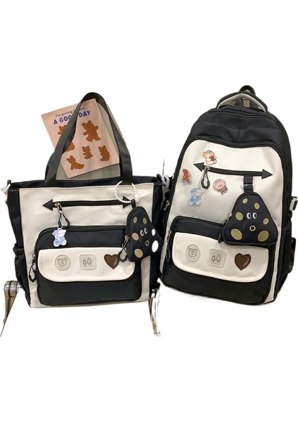 Okul Çantası Ortaokul Lise Öğrencileri Büyük Kapasiteli Lise Öğrencileri Çantası Üniversite Öğrencileri Omuz Çantası (Yurt Dışından)