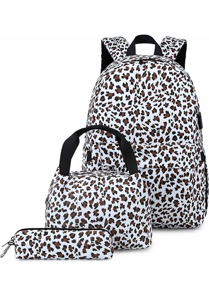 Omuz Çantası Üç Set Kız Ortaokul ve Lise Öğrencileri Okul Çantası (Yurt Dışından)