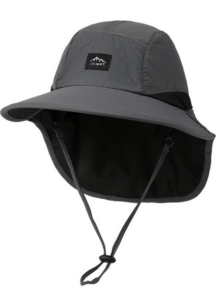 Erkek Yaz Güneş Koruma Şapkası, Boyun Koruması, Güneşlik Balıkçı Şapkası (Yurt Dışından)
