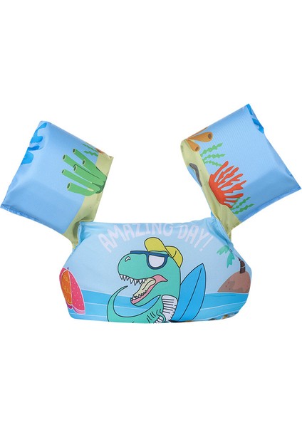 Çocuk Yüzdürme Elbisesi Su Kollu Kol Çemberi Acemi Eğitim Mayosu (Yurt Dışından)