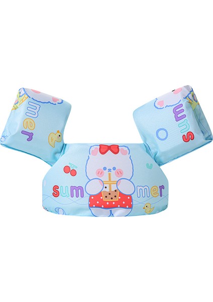 Çocuk Yüzdürme Elbisesi Su Kollu Kol Çemberi Acemi Eğitim Mayosu (Yurt Dışından)