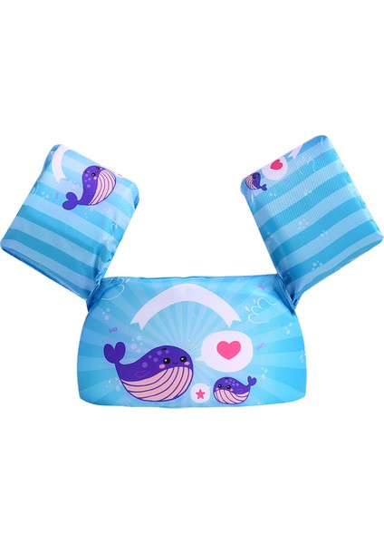 Çocuk Yüzdürme Elbisesi Su Kollu Kol Çemberi Acemi Eğitim Mayosu (Yurt Dışından)