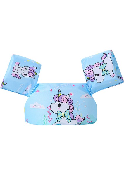 Çocuk Yüzdürme Elbisesi Su Kollu Kol Çemberi Acemi Eğitim Mayosu (Yurt Dışından)