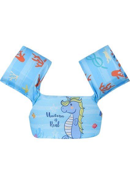 Çocuk Yüzdürme Elbisesi Su Kollu Kol Çemberi Acemi Eğitim Mayosu (Yurt Dışından)