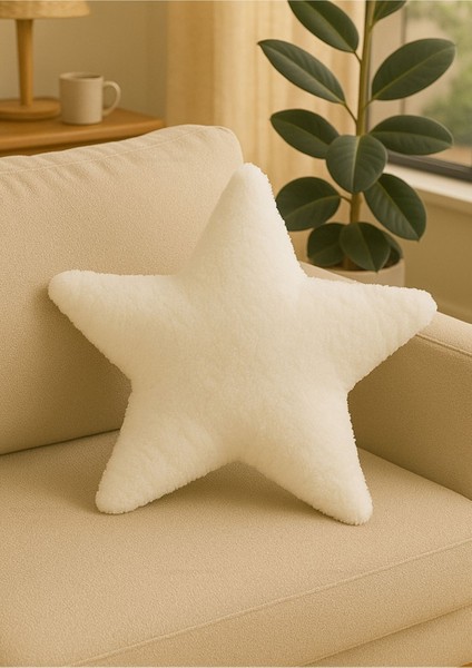Dekoratif Yıldız Kırlent Yastık Minder - Ithal Toscano